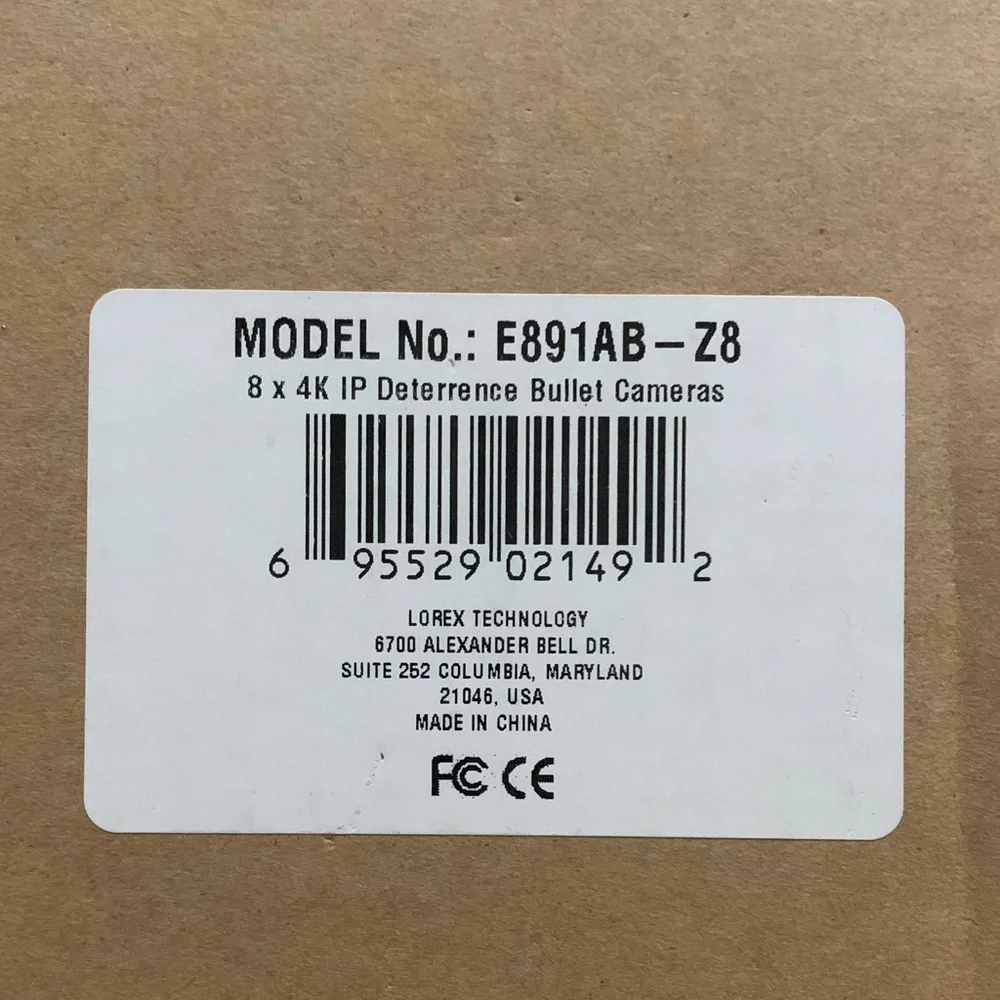 Lorex 4K Security Cameras (2 pack) NEW - Picture 2 of 7